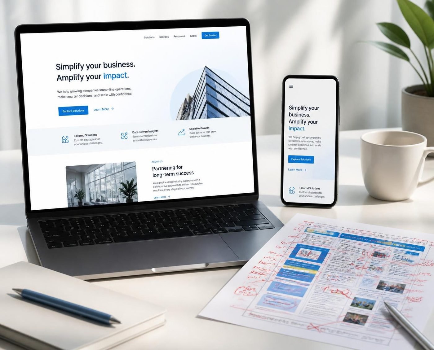 Website Redesign by Dagar Studio